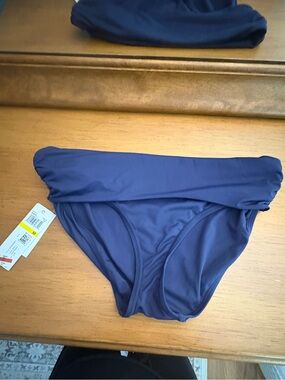 Navy bikini bottoms